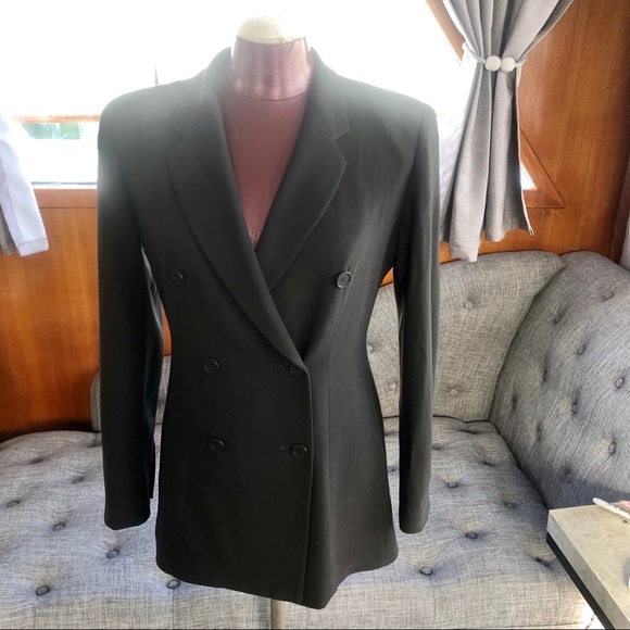 Emporio Armani Jackets & Blazers - Emprio Armani Grayish Black Blazer Jacket Small